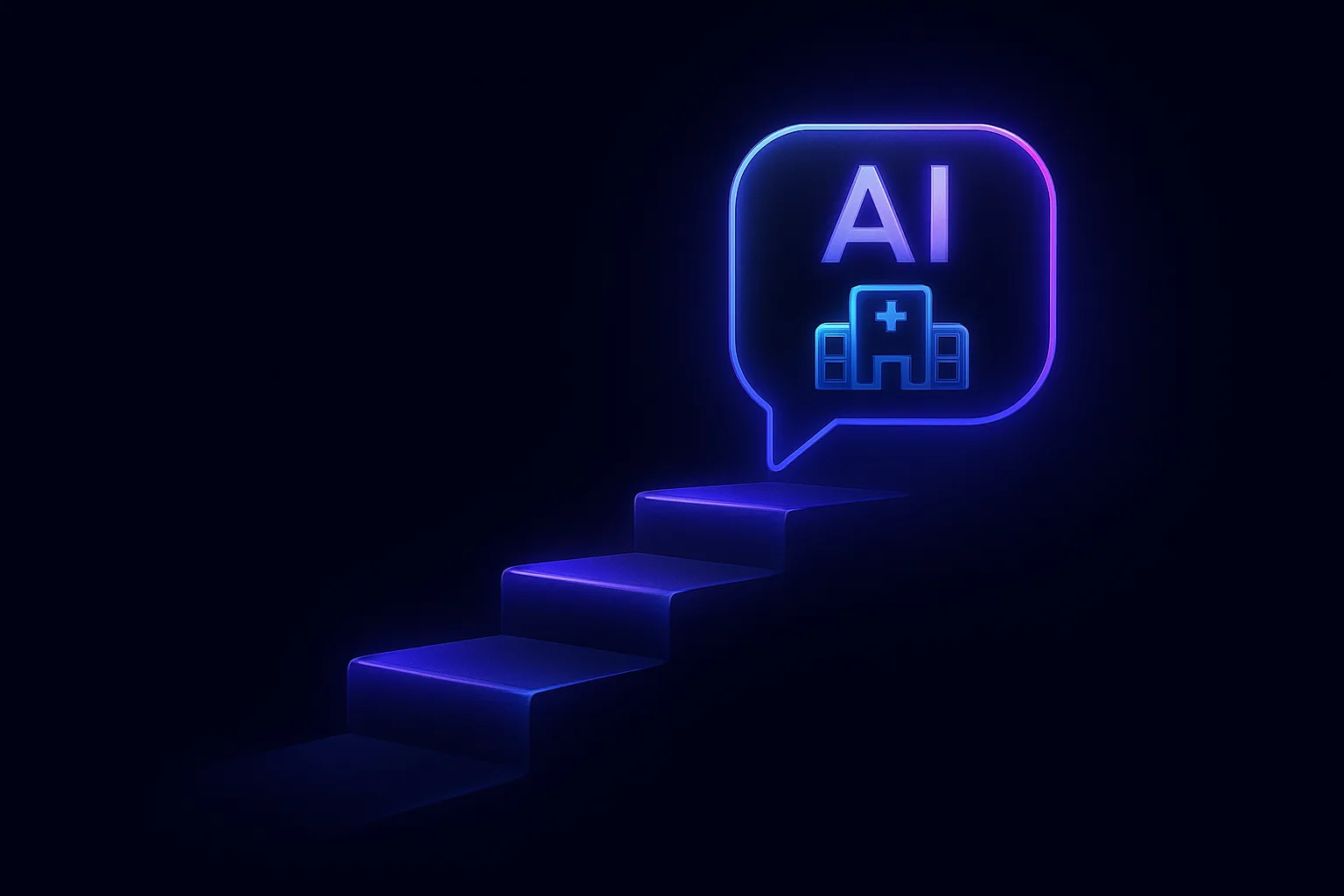 스키마 적용 4단계를 거쳐 AI 답변에 인용되는 과정을 표현한 일러스트
