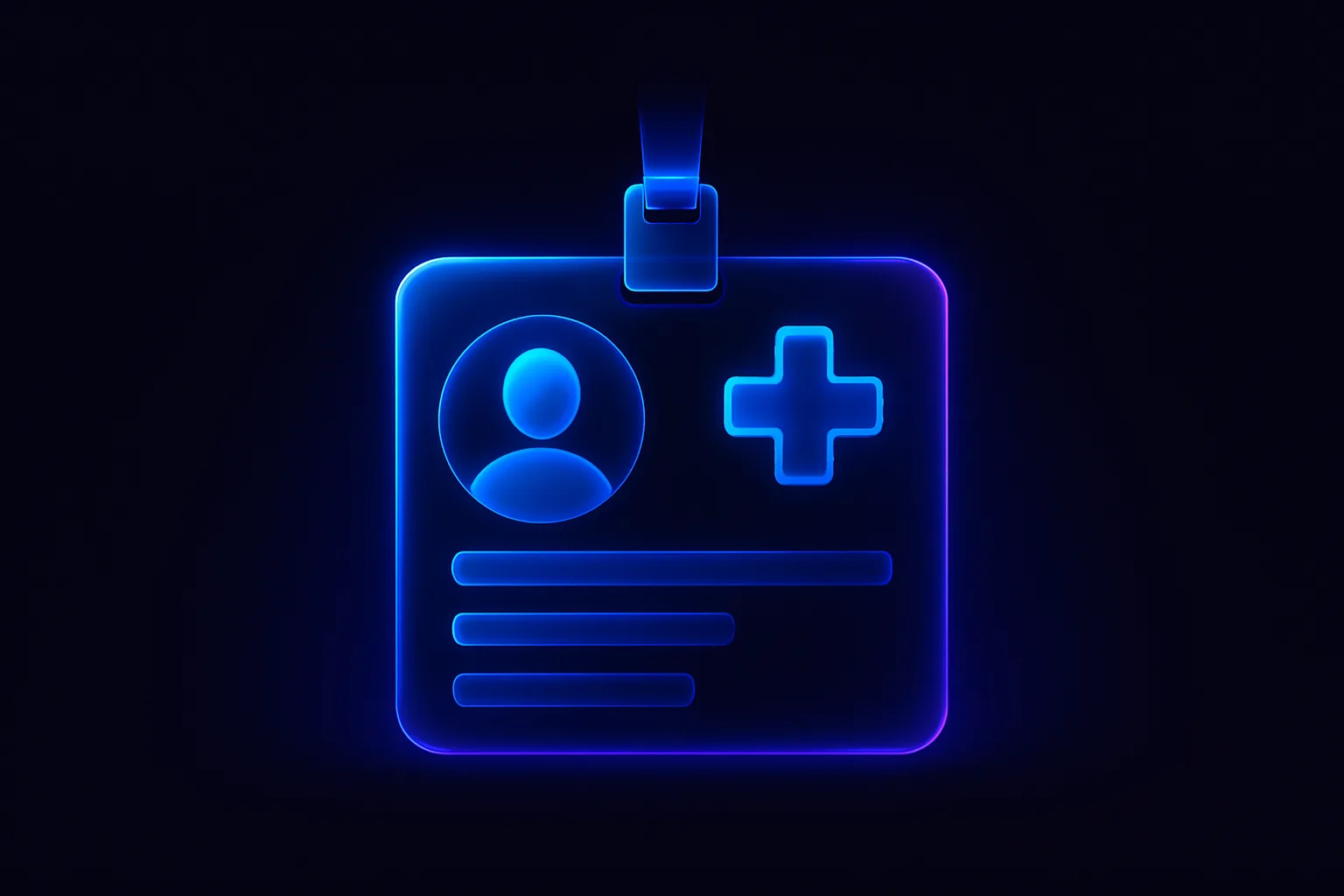 MedicalOrganization 스키마를 병원의 기계 판독용 명함으로 표현한 일러스트